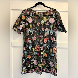 🌶️ RAGYARD Sheer T-Shirt Dress. Size S\M